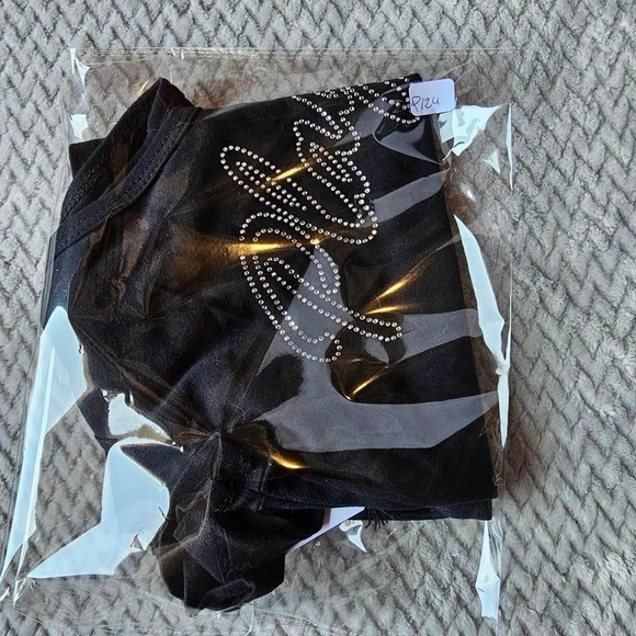 Playboy x PacSun Rhinestone Logo Crop Top - Picture 4 of 4